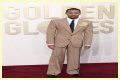 Tyler James Williams Dons Pin-striped Suit at Golden Globes 2024